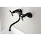 Kingston Brass KS116ORB Essex Two Handle Wall Mount Bathroom Faucet, Oil Rubbed Bronze KS116ORB - alternate 4